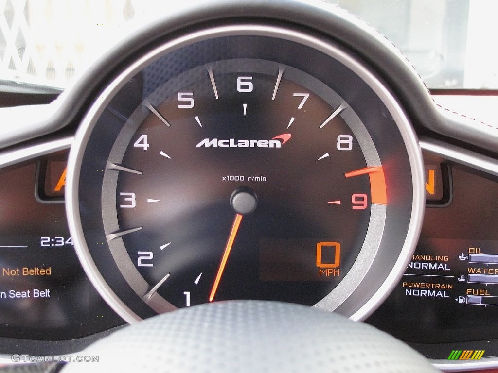 2015 McLaren 650S Spyder Gauges Photo #108480968