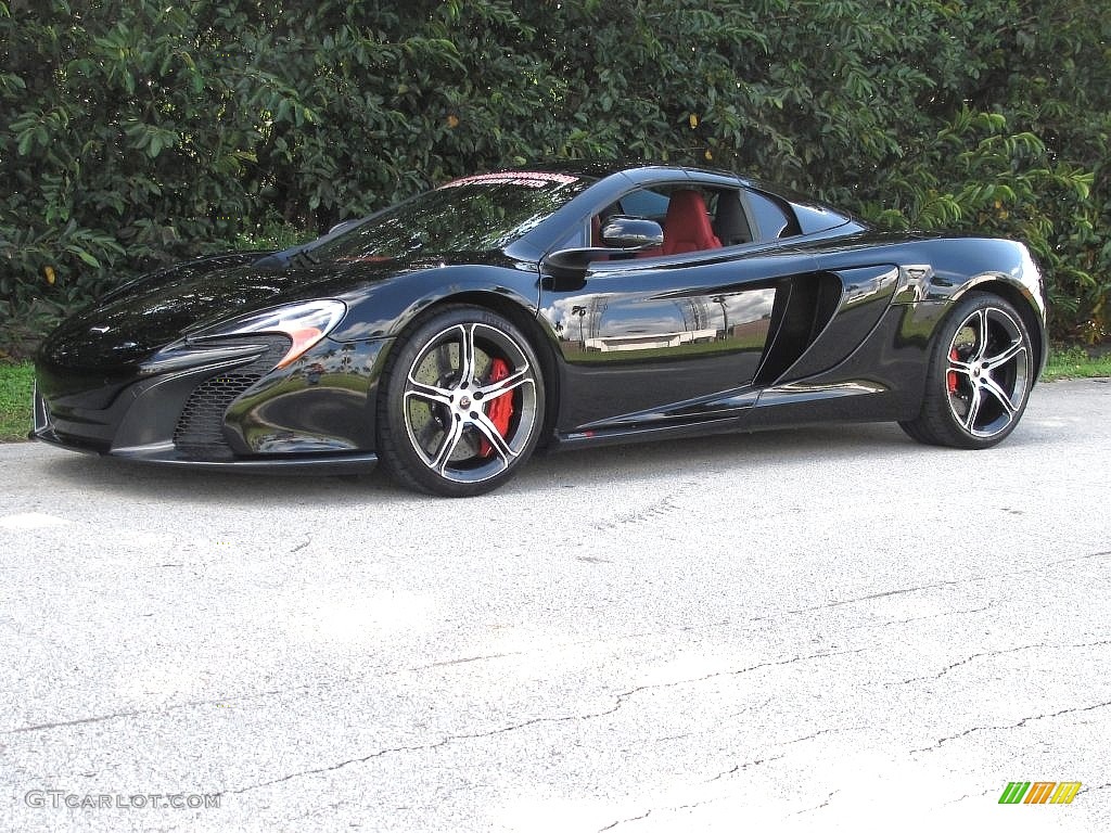 Carbon Black 2015 McLaren 650S Spyder Exterior Photo #108481235