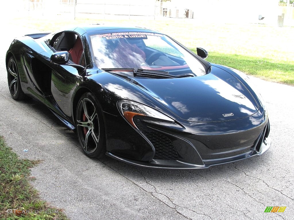Carbon Black 2015 McLaren 650S Spyder Exterior Photo #108481430