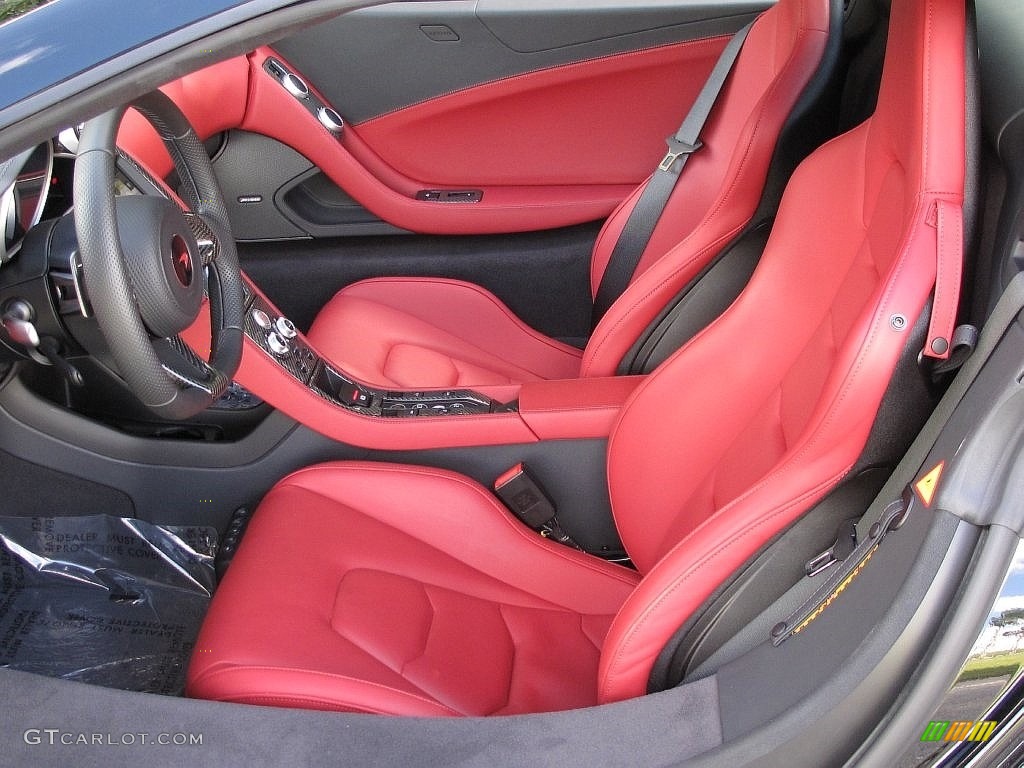 Red Interior 2015 McLaren 650S Spyder Photo #108481724
