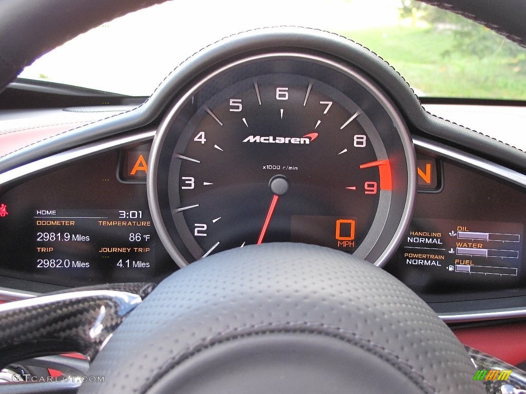 2015 McLaren 650S Spyder Gauges Photo #108481754