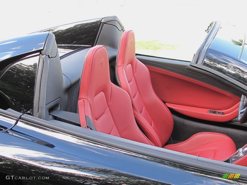 Red Interior 2015 McLaren 650S Spyder Photo #108481904