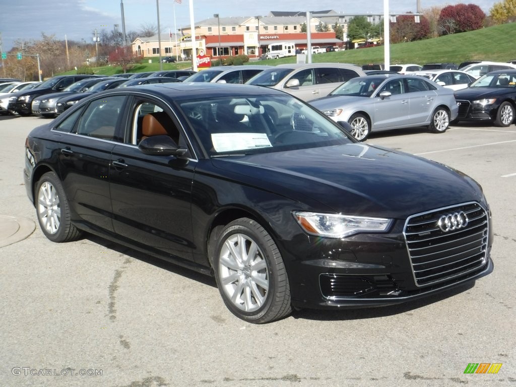 Havanna Black Metallic 2016 Audi A6 2.0 TFSI Premium Plus quattro Exterior Photo #108482481