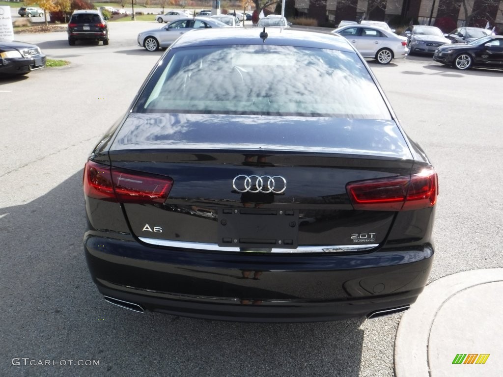 2016 A6 2.0 TFSI Premium Plus quattro - Havanna Black Metallic / Nougat Brown photo #13