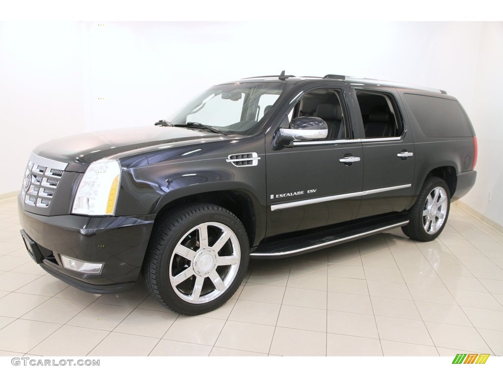 Black Raven 2008 Cadillac Escalade ESV AWD Exterior Photo #108483683