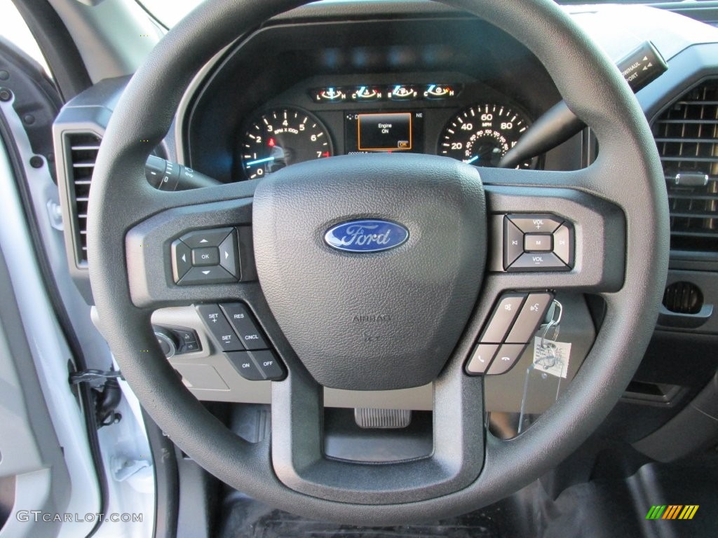 2015 F150 XL SuperCab - Oxford White / Medium Earth Gray photo #28