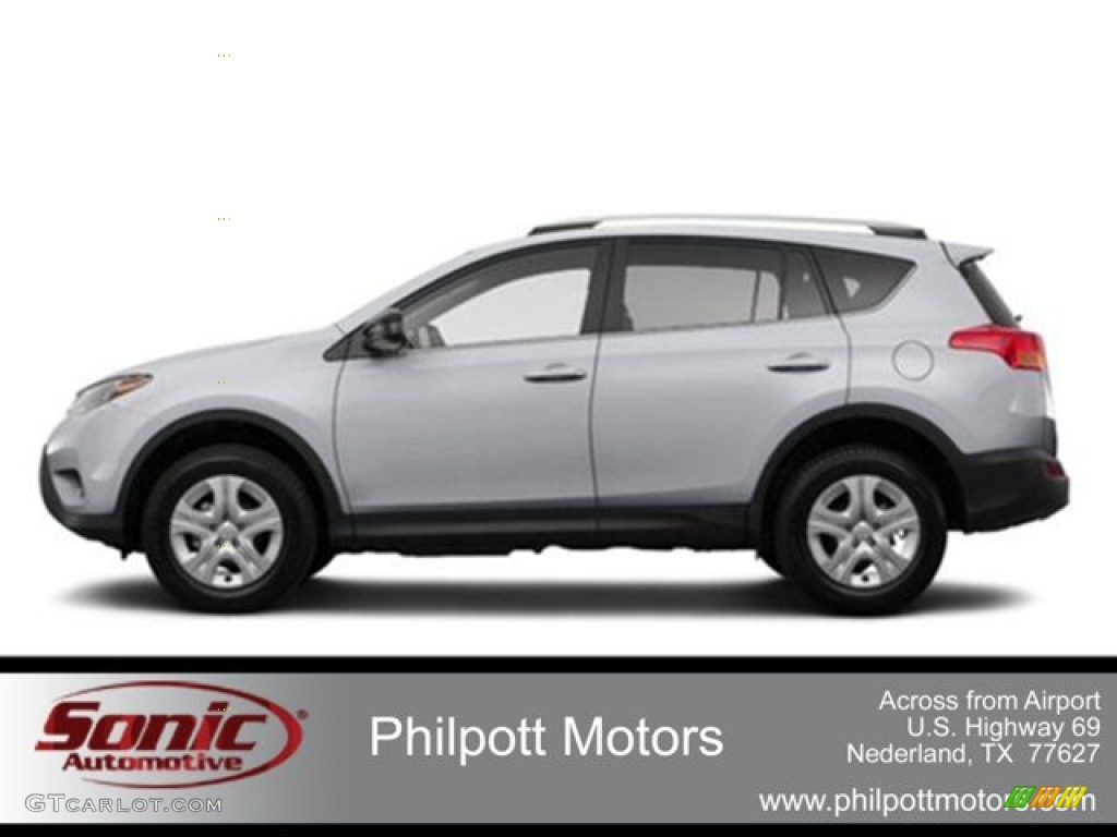 2015 RAV4 LE - Classic Silver Metallic / Ash photo #2