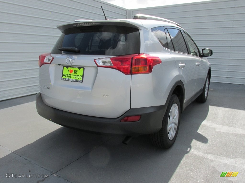 2015 RAV4 LE - Classic Silver Metallic / Ash photo #4
