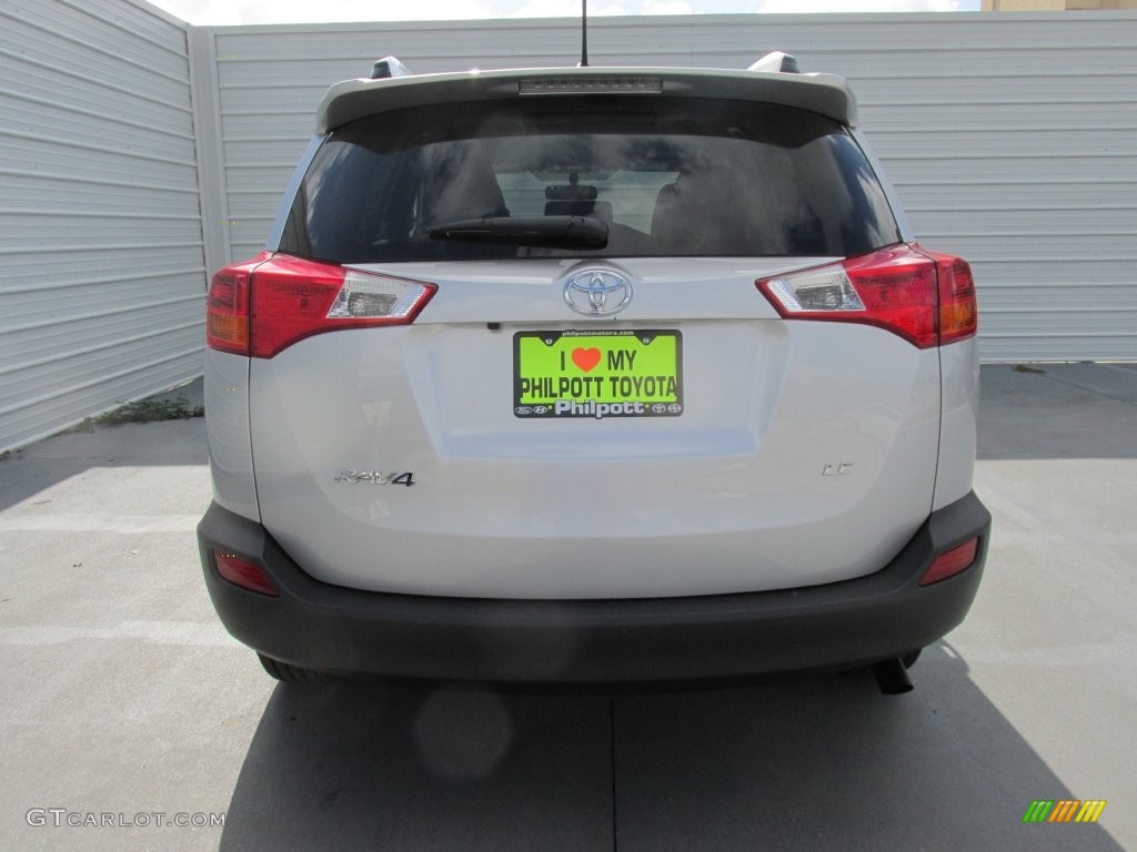 2015 RAV4 LE - Classic Silver Metallic / Ash photo #5