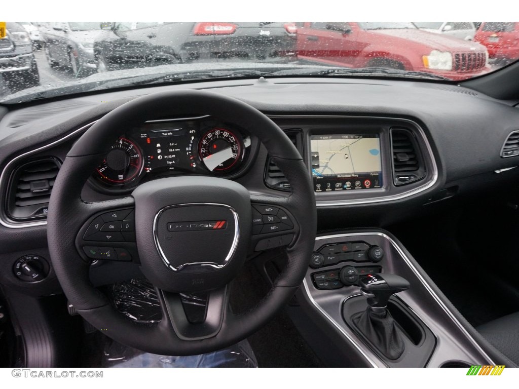 2016 Dodge Challenger SXT Plus Black Dashboard Photo #108487904