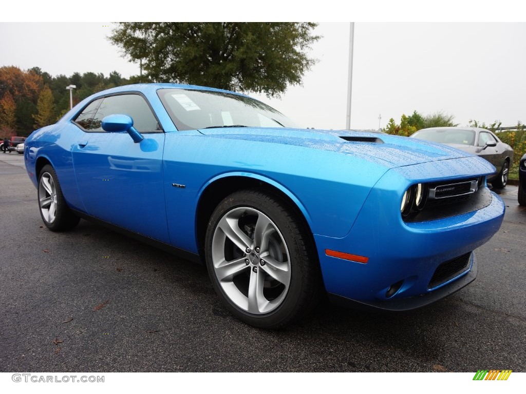 B5 Blue Pearl 2016 Dodge Challenger R/T Exterior Photo #108488108