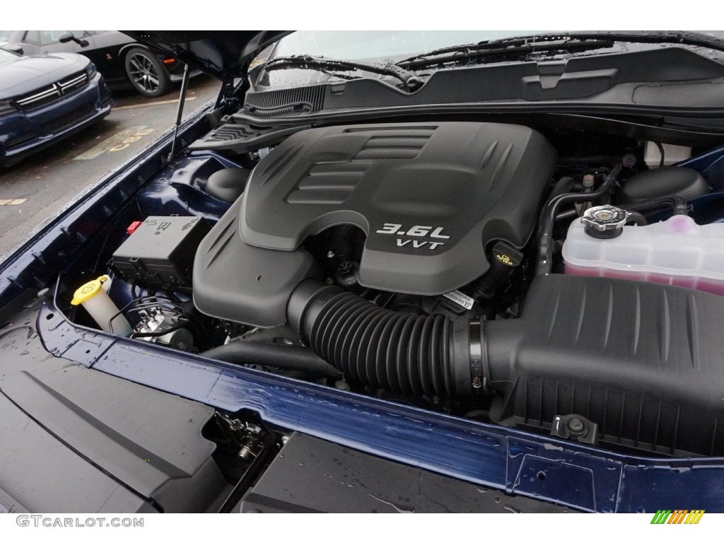 2016 Challenger SXT - Jazz Blue Pearl / Black photo #8