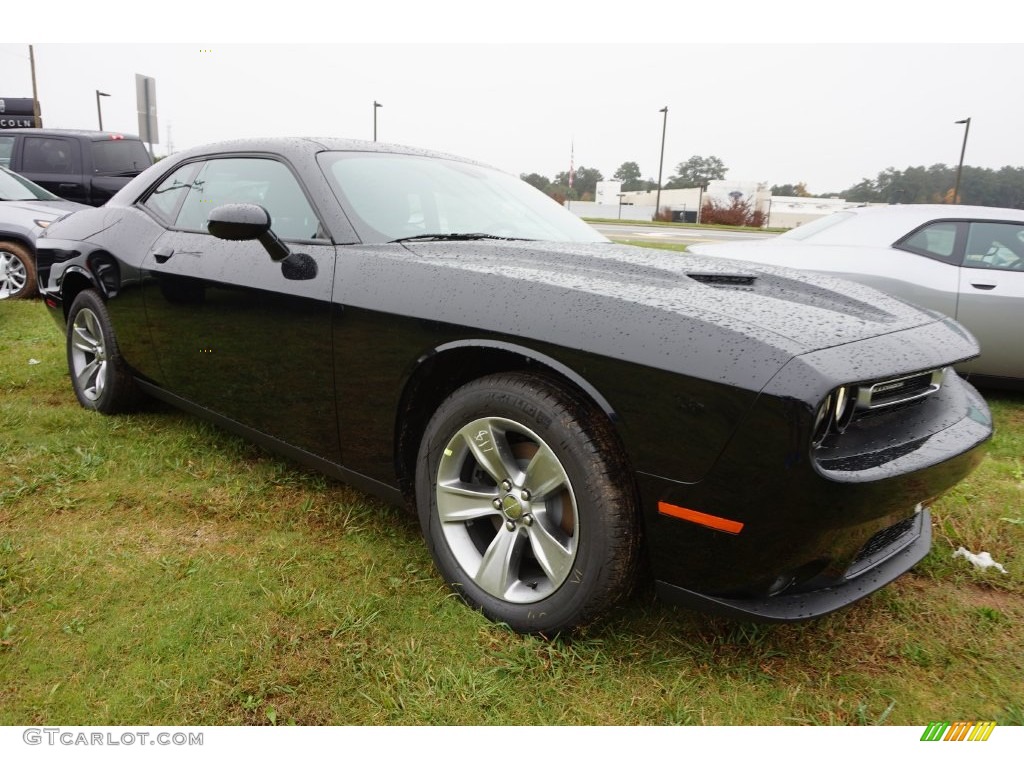 Pitch Black 2016 Dodge Challenger SXT Exterior Photo #108488753