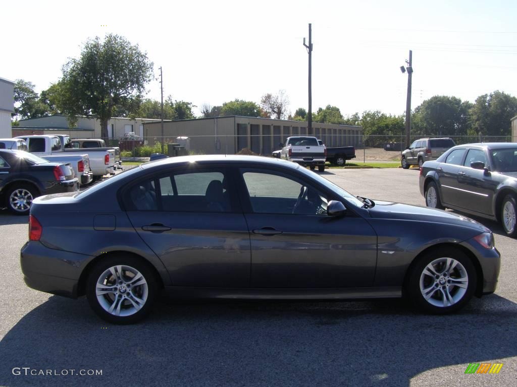 2008 3 Series 328i Sedan - Sparkling Graphite Metallic / Gray photo #2