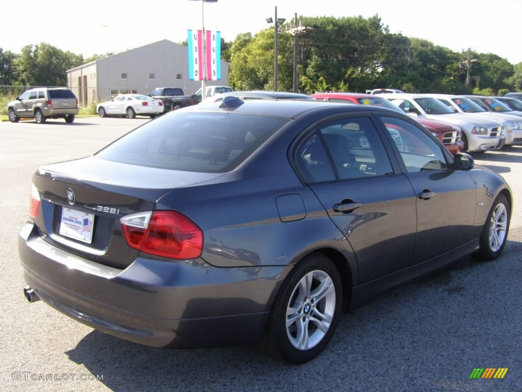 2008 3 Series 328i Sedan - Sparkling Graphite Metallic / Gray photo #3