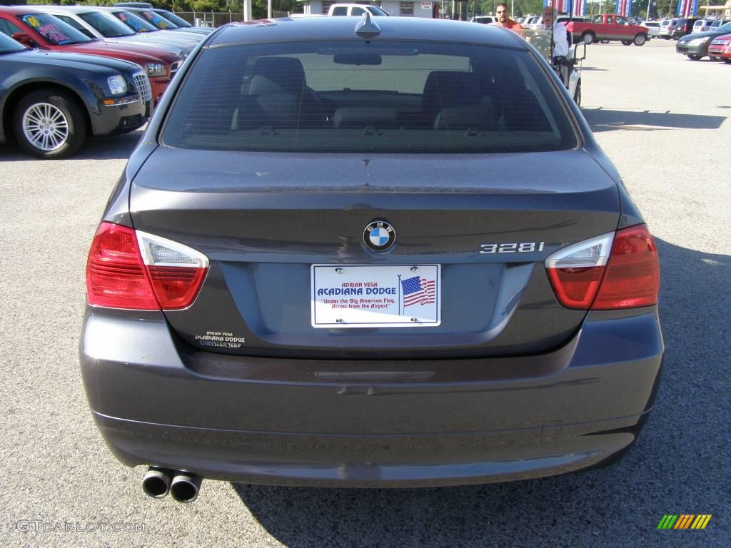 2008 3 Series 328i Sedan - Sparkling Graphite Metallic / Gray photo #4