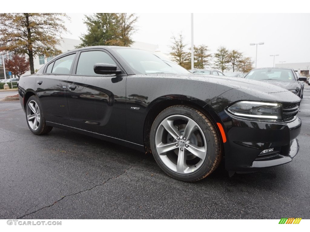 Pitch Black 2016 Dodge Charger R/T Exterior Photo #108489572