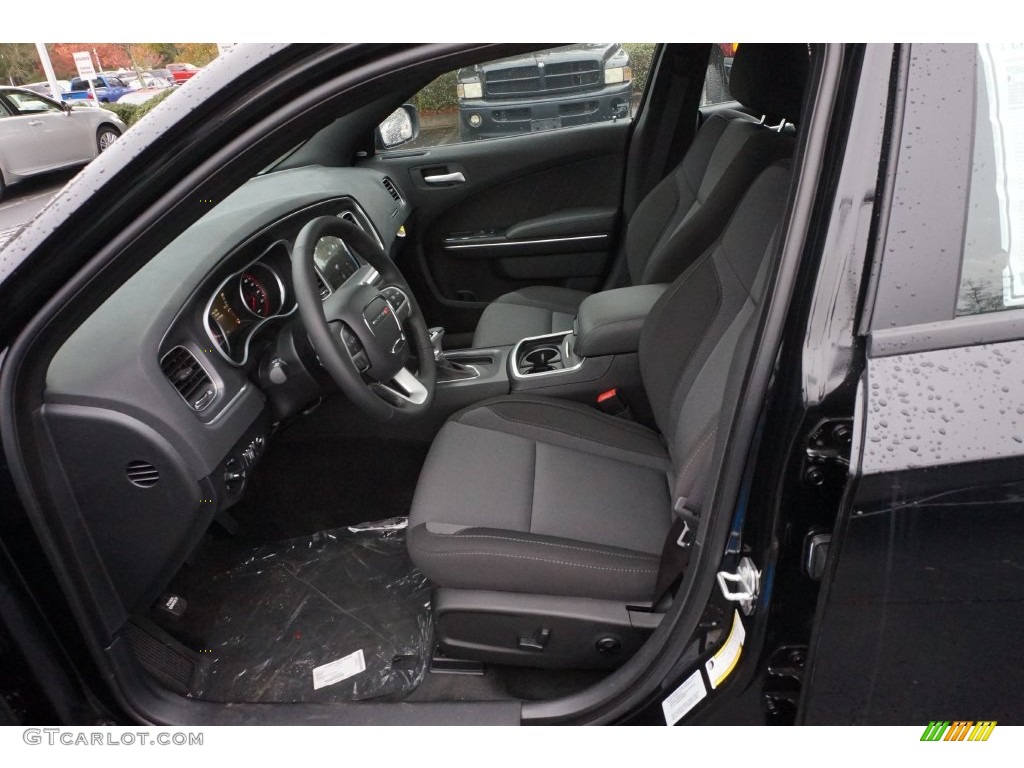 Black Interior 2016 Dodge Charger R/T Photo #108489641