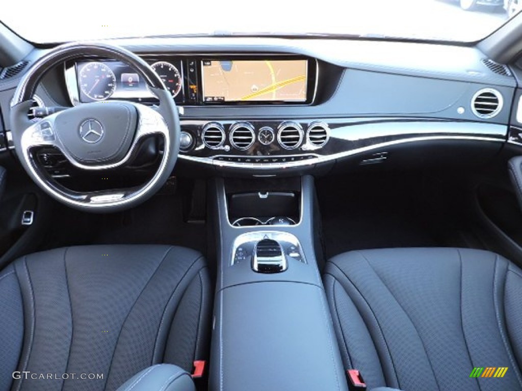 2016 Mercedes-Benz S 550 Sedan Black Dashboard Photo #108493052