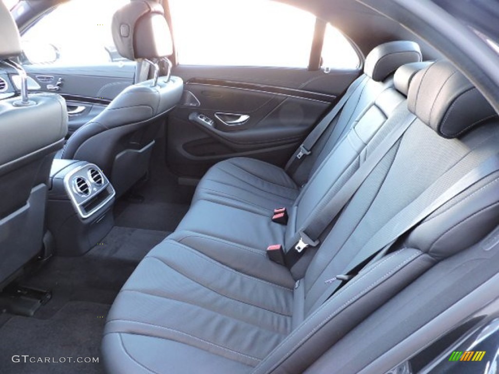 2016 Mercedes-Benz S 550 Sedan Rear Seat Photos