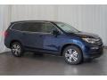 2016 Obsidian Blue Pearl Honda Pilot EX-L  photo #5