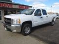 Summit White 2008 Chevrolet Silverado 2500HD LT Crew Cab 4x4