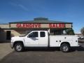 Summit White - Silverado 2500HD LT Extended Cab 4x4 Photo No. 6