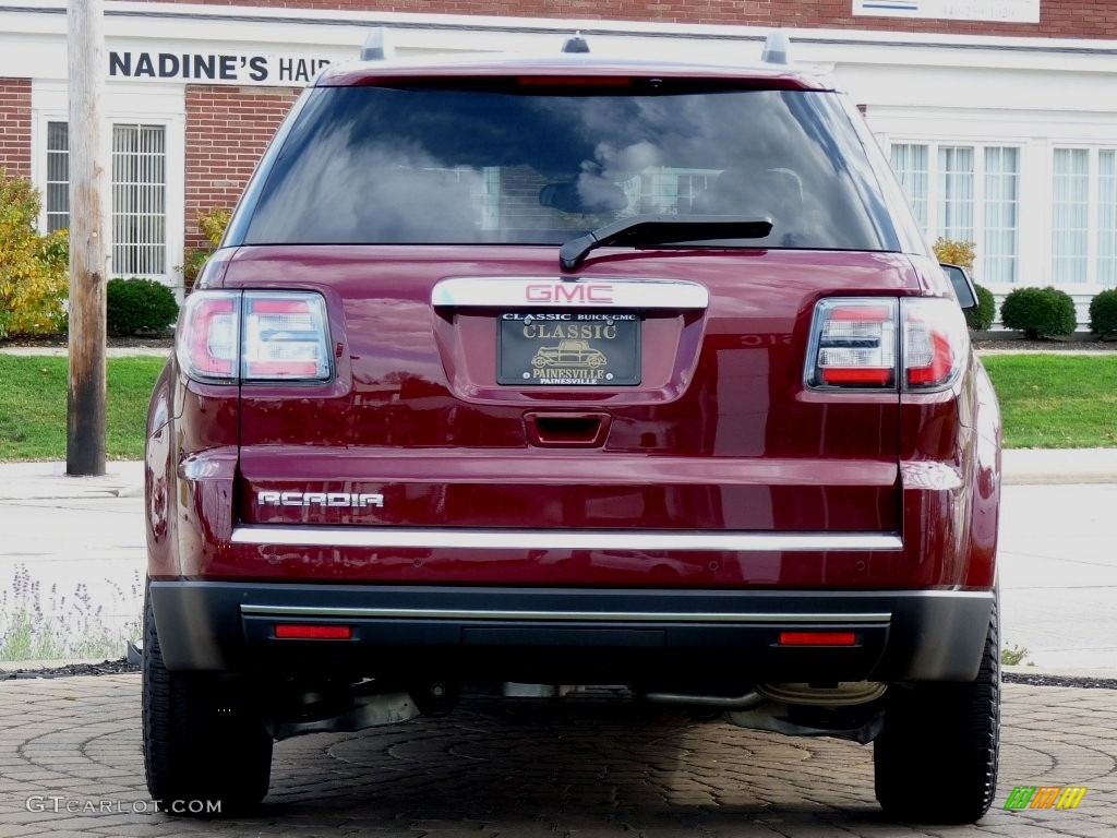 2016 Acadia SLE - Crimson Red Tintcoat / Ebony photo #4