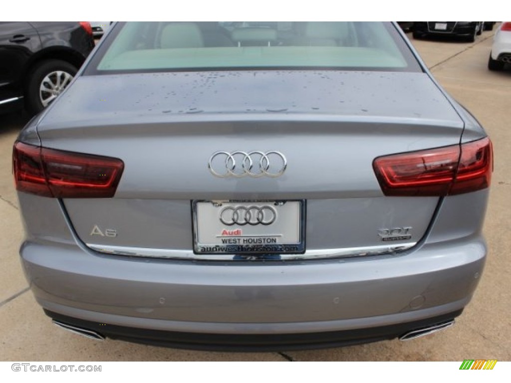 2016 A6 3.0 TFSI Prestige quattro - Tornado Grey Metallic / Flint Grey photo #7