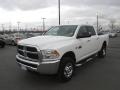 2012 Bright White Dodge Ram 2500 HD SLT Crew Cab 4x4  photo #2