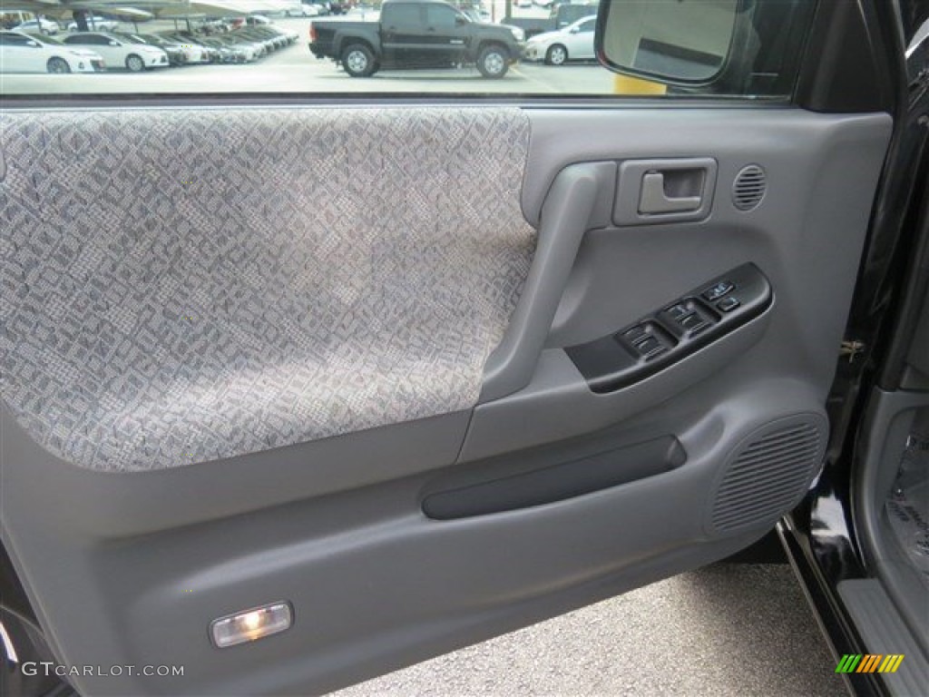 2001 Rodeo LS - Ebony Black / Gray photo #12
