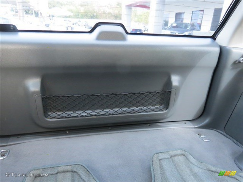 2001 Rodeo LS - Ebony Black / Gray photo #18