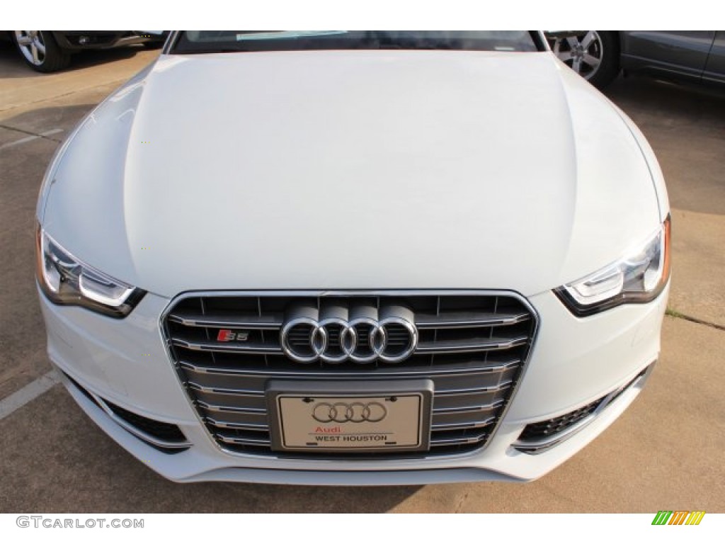 2016 S5 Premium Plus quattro Coupe - Glacier White Metallic / Black photo #2
