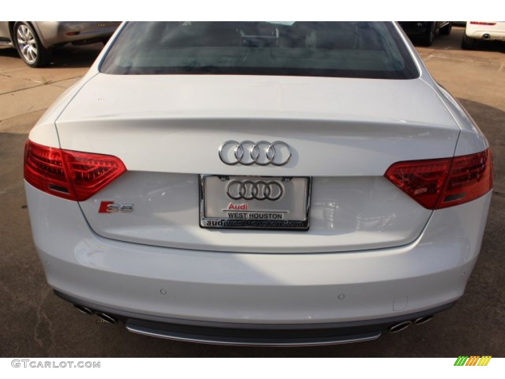 2016 S5 Premium Plus quattro Coupe - Glacier White Metallic / Black photo #7