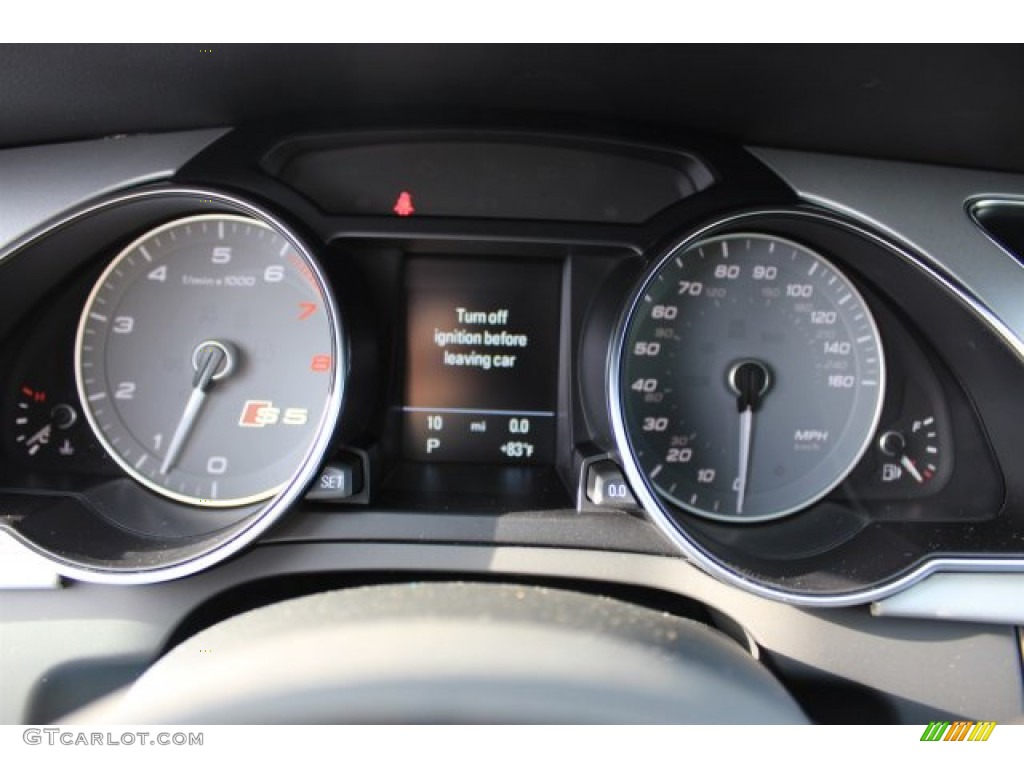2016 Audi S5 Premium Plus quattro Coupe Gauges Photos