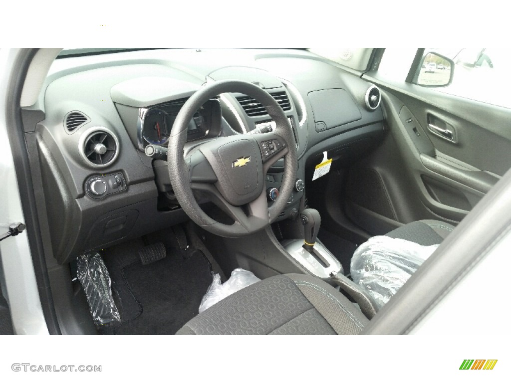 Jet Black Interior 2016 Chevrolet Trax LS Photo #108501923