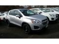 2016 Silver Ice Metallic Chevrolet Trax LS  photo #3