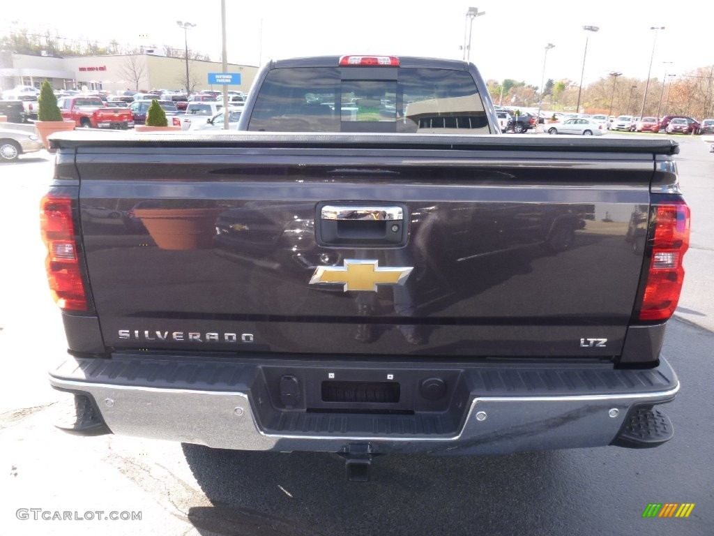 2014 Silverado 1500 LTZ Crew Cab 4x4 - Tungsten Metallic / Cocoa/Dune photo #4