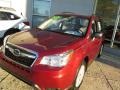 2015 Venetian Red Pearl Subaru Forester 2.5i  photo #2