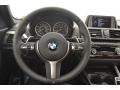 2016 BMW M235i Coral Red Interior Steering Wheel Photo