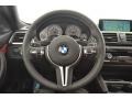 2016 BMW M4 Sakhir Orange/Black Interior Steering Wheel Photo