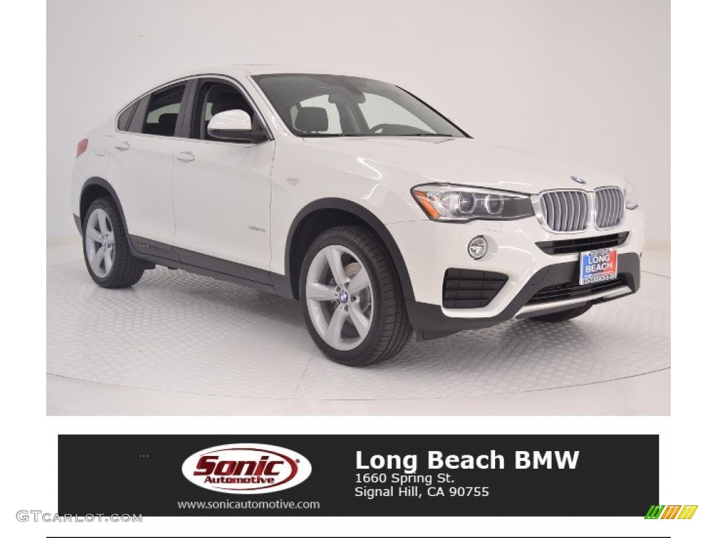 Alpine White BMW X4