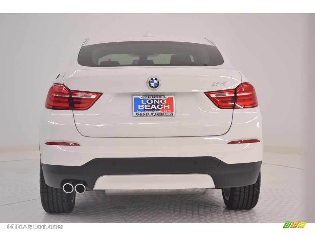 2016 X4 xDrive28i - Alpine White / Black photo #6