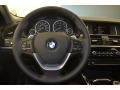 2016 BMW X4 Black Interior Steering Wheel Photo