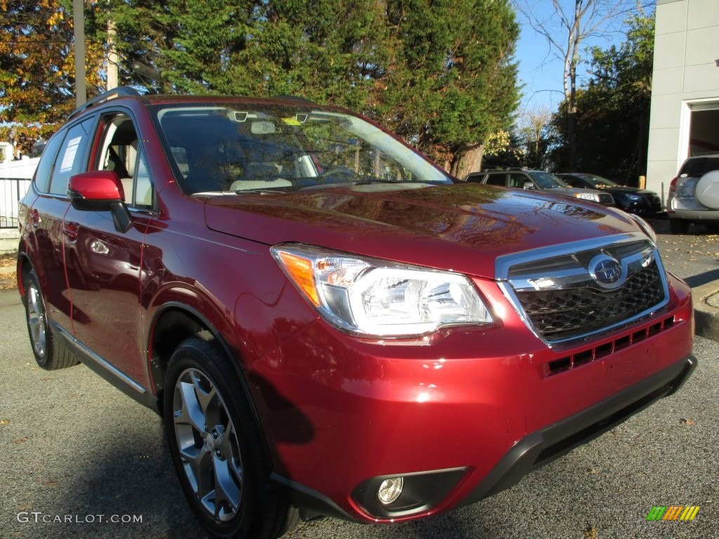 Venetian Red Pearl 2016 Subaru Forester 2.5i Touring Exterior Photo #108505703