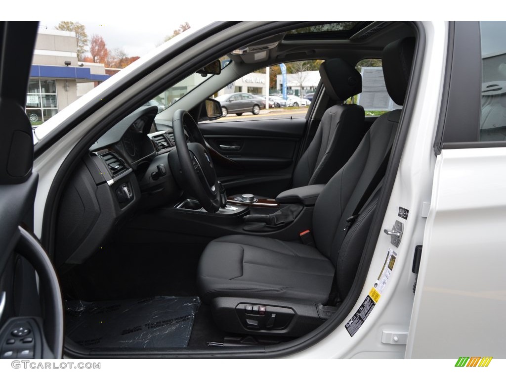 2015 3 Series 328i xDrive Sedan - Mineral White Metallic / Black photo #11