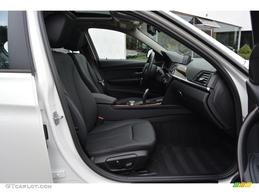2015 3 Series 328i xDrive Sedan - Mineral White Metallic / Black photo #28