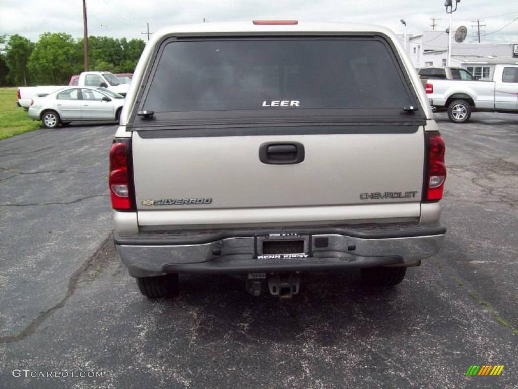 2004 Silverado 1500 Z71 Extended Cab 4x4 - Silver Birch Metallic / Dark Charcoal photo #8