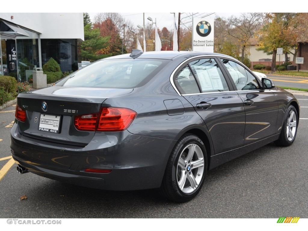 2015 3 Series 328i xDrive Sedan - Mineral Grey Metallic / Black photo #3