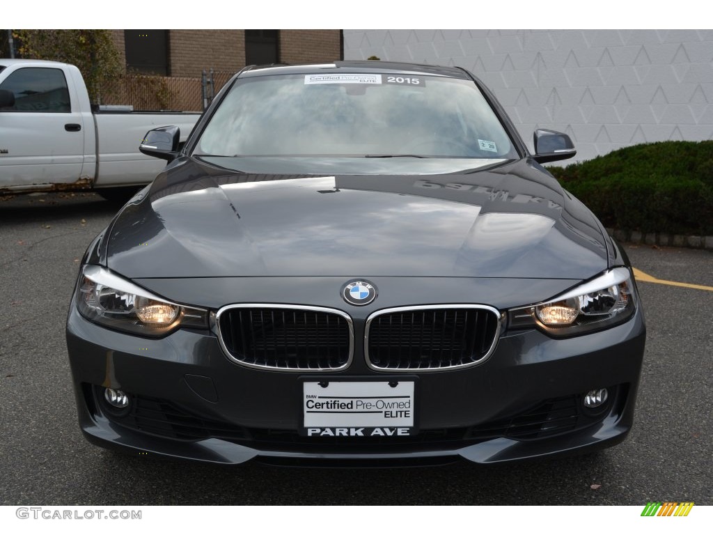 2015 3 Series 328i xDrive Sedan - Mineral Grey Metallic / Black photo #7